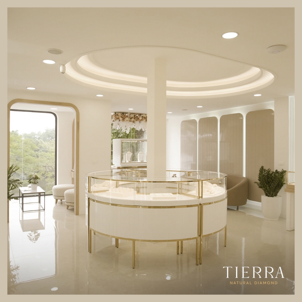Top 10 mẫu nhẫn cầu hôn Halo sang trọng, lấp lánh 2026 13 Tierra Diamond - Thương hiệu bán nhẫn cầu hôn Halo đẹp hiện đại, uy tín và minh bạch khi giao dịch
