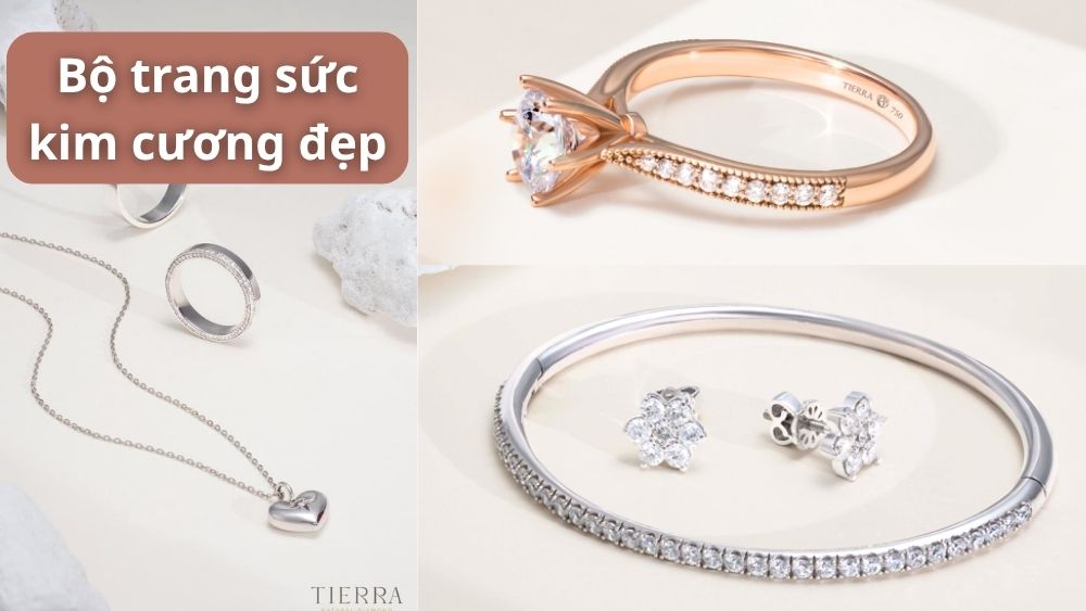 Tổng hợp bộ trang sức kim cương đẹp và sang trọng nhất của năm 2025
