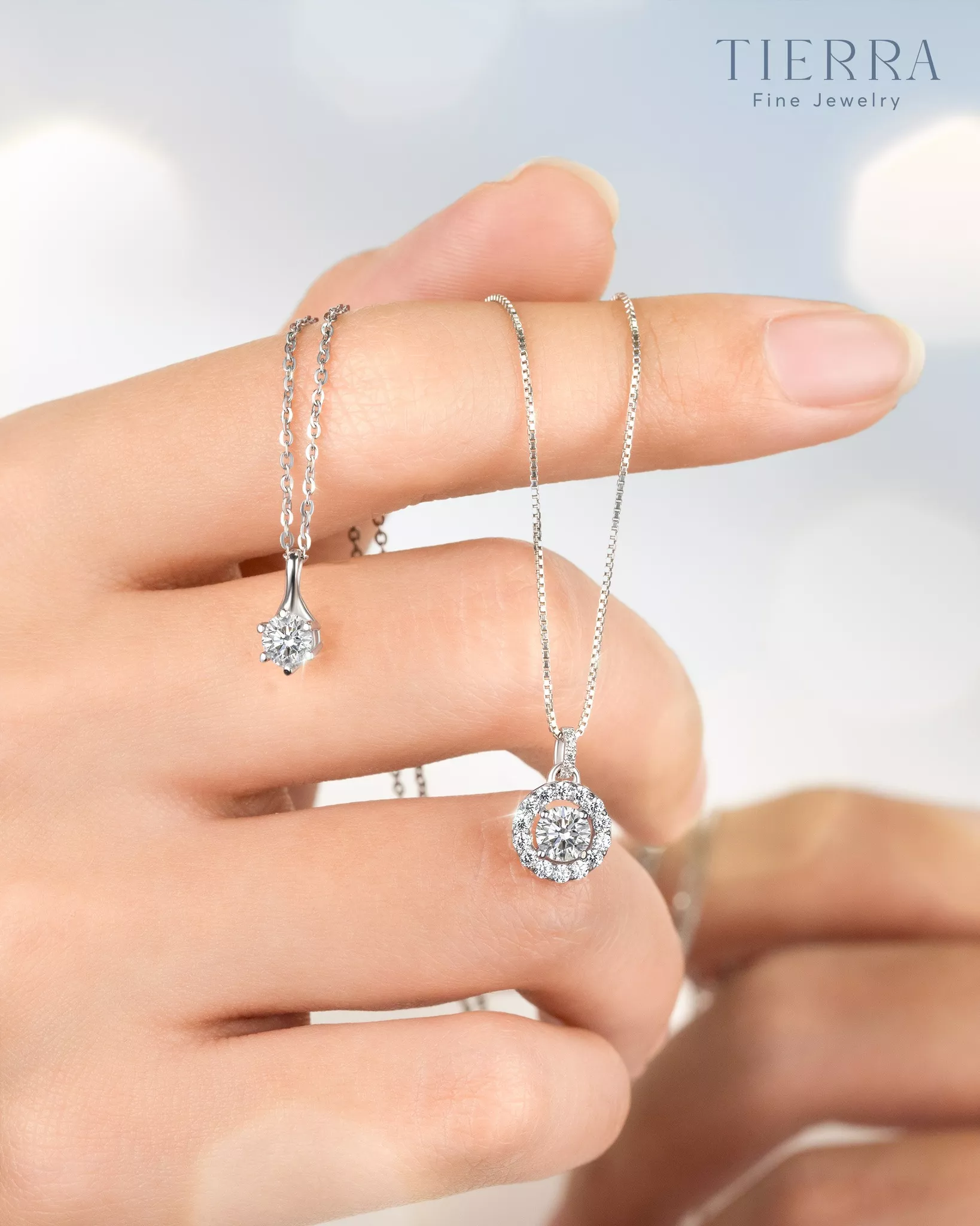 Cách phân biệt dây chuyền kim cương thật giả