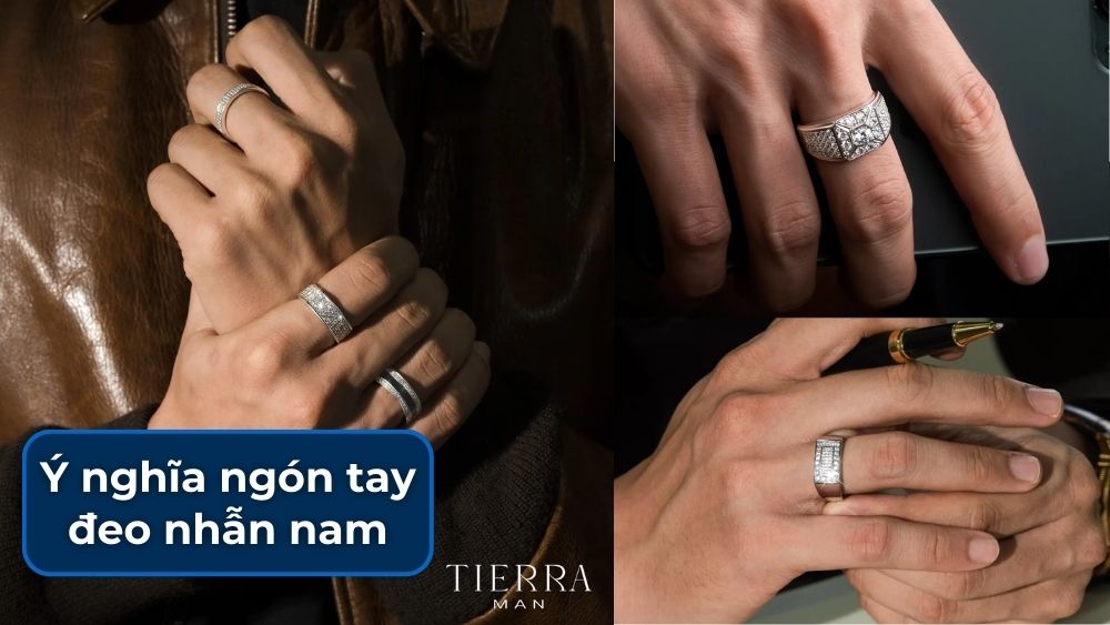 Ý nghĩa ngón tay đeo nhẫn của nam tay trái và phải chính xác