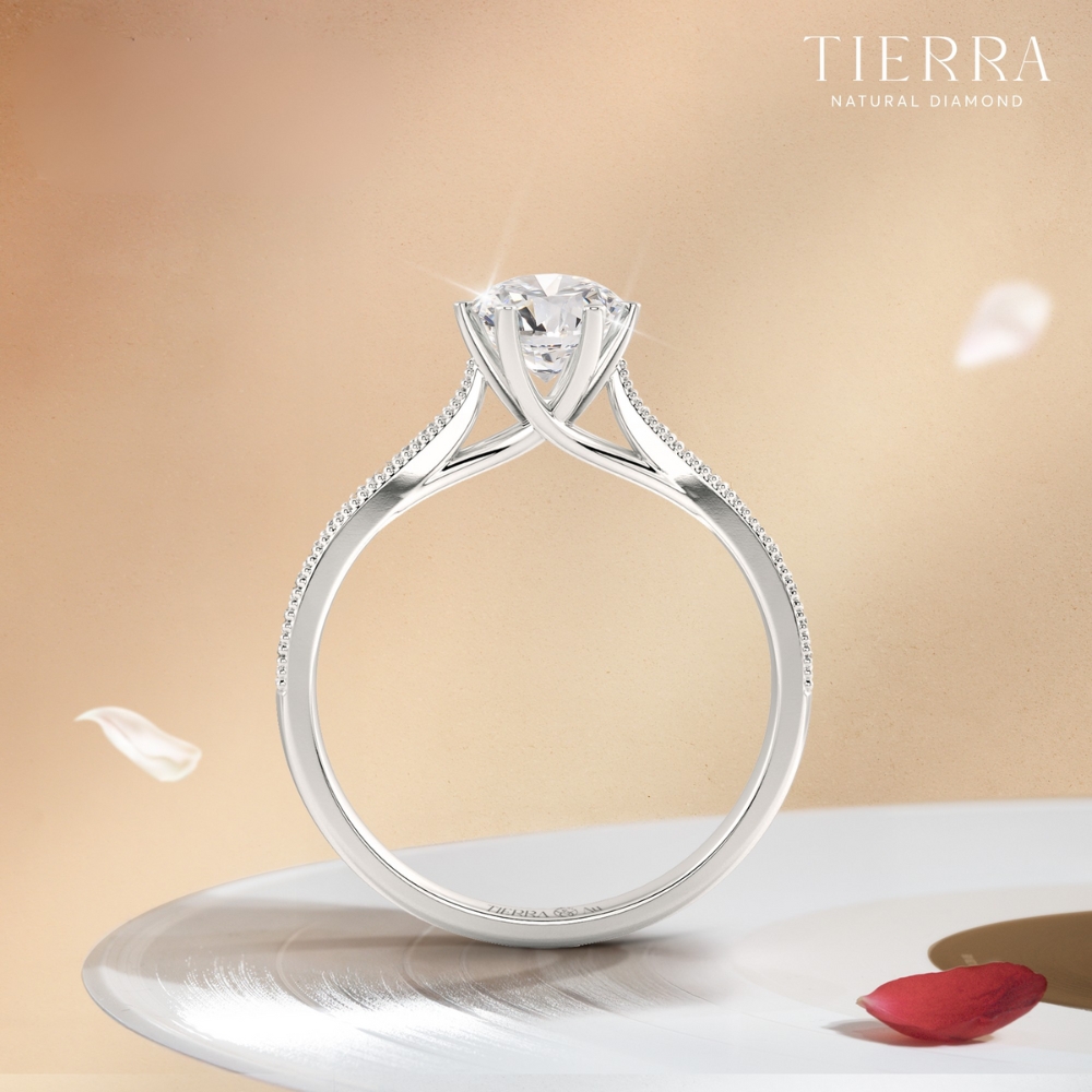 Khám phá thương hiệu trang sức cưới - cầu hôn dành riêng cho cặp đôi trẻ, hiện đại tại TP. Hồ Chí Minh 26 Nhẫn cầu hôn NCH1418