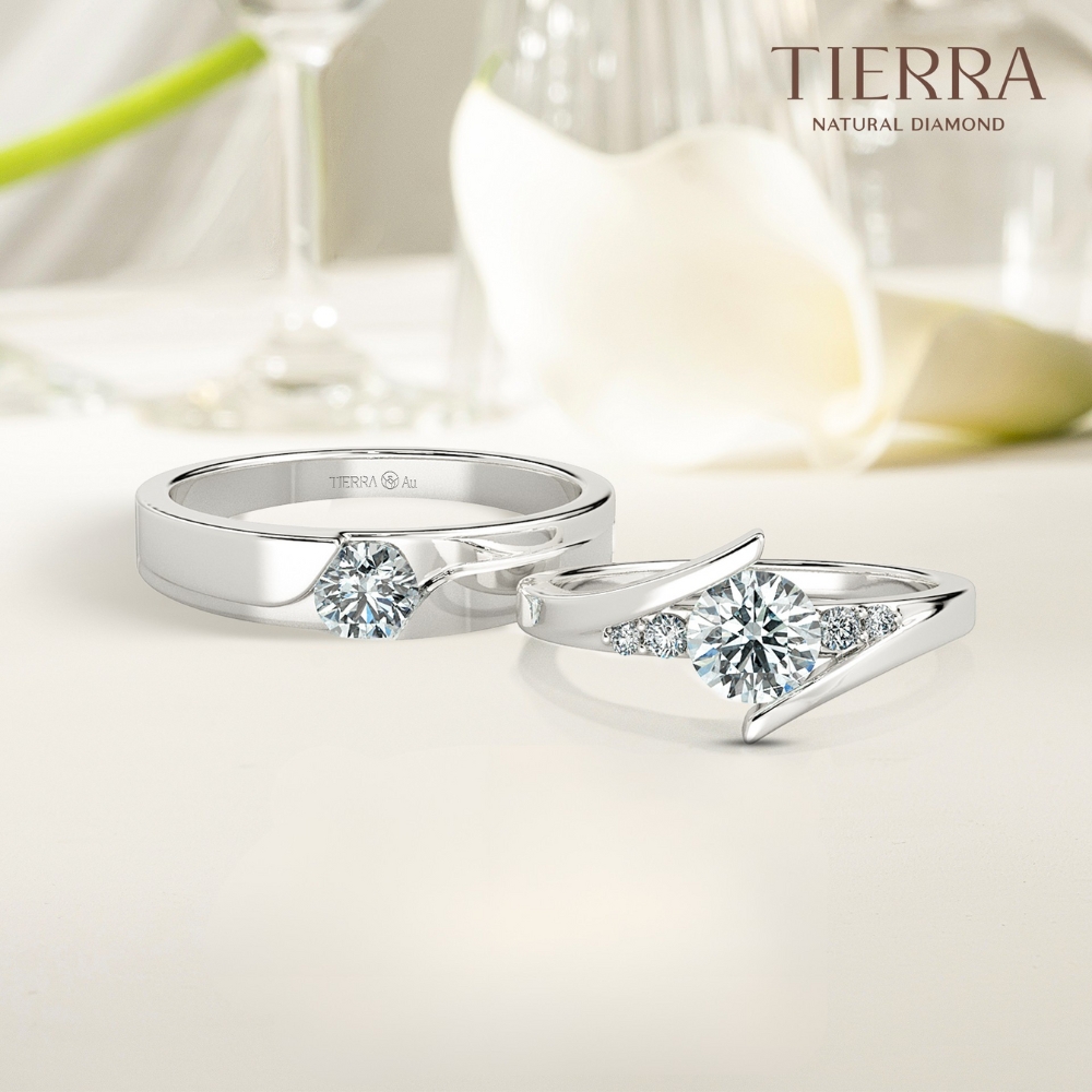 Khám phá thương hiệu trang sức cưới - cầu hôn dành riêng cho cặp đôi trẻ, hiện đại tại TP. Hồ Chí Minh 20 Nhẫn cưới cặp NCC3006