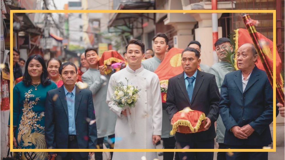 Người đại diện và đội hình bưng quả vô cùng quan trọng khi quan tâm lễ đám hỏi gồm những gì