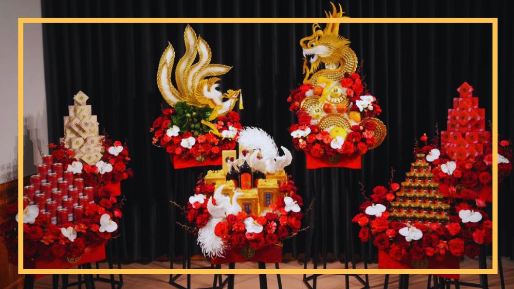 Lễ ăn hỏi gồm những gì? 5 tráp lễ ăn hỏi