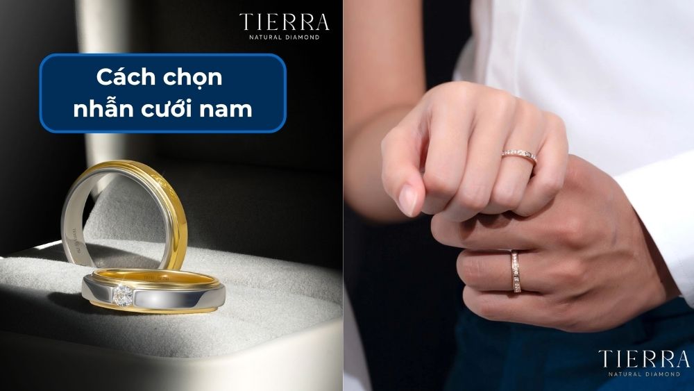 Bí quyết chọn nhẫn cưới nam cho ngày trọng đại