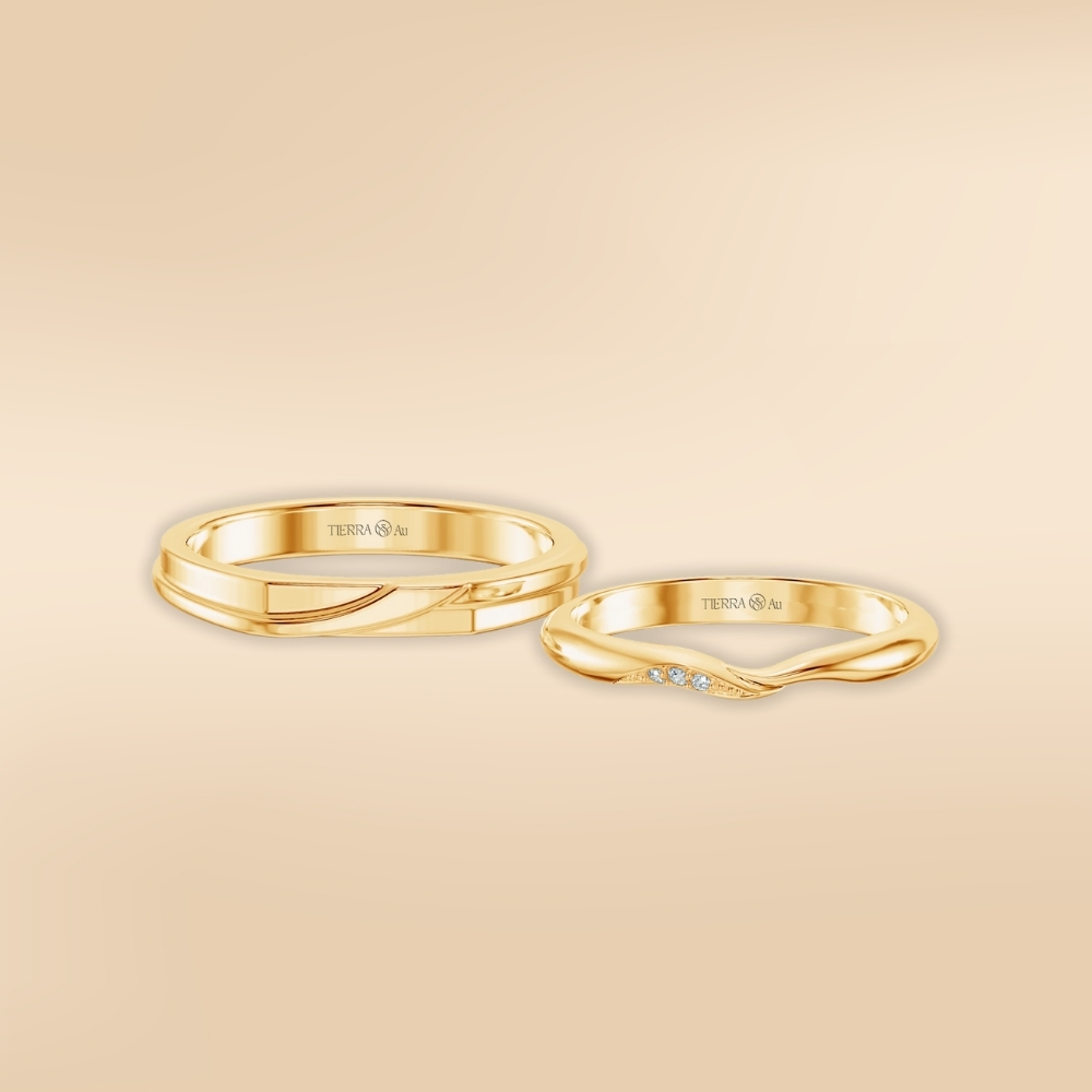 Top 15 mẫu nhẫn kim cương tấm đẹp thanh lịch nhất 2025 14 Nhẫn cưới kim cương tấm Tender Love BNC7010
