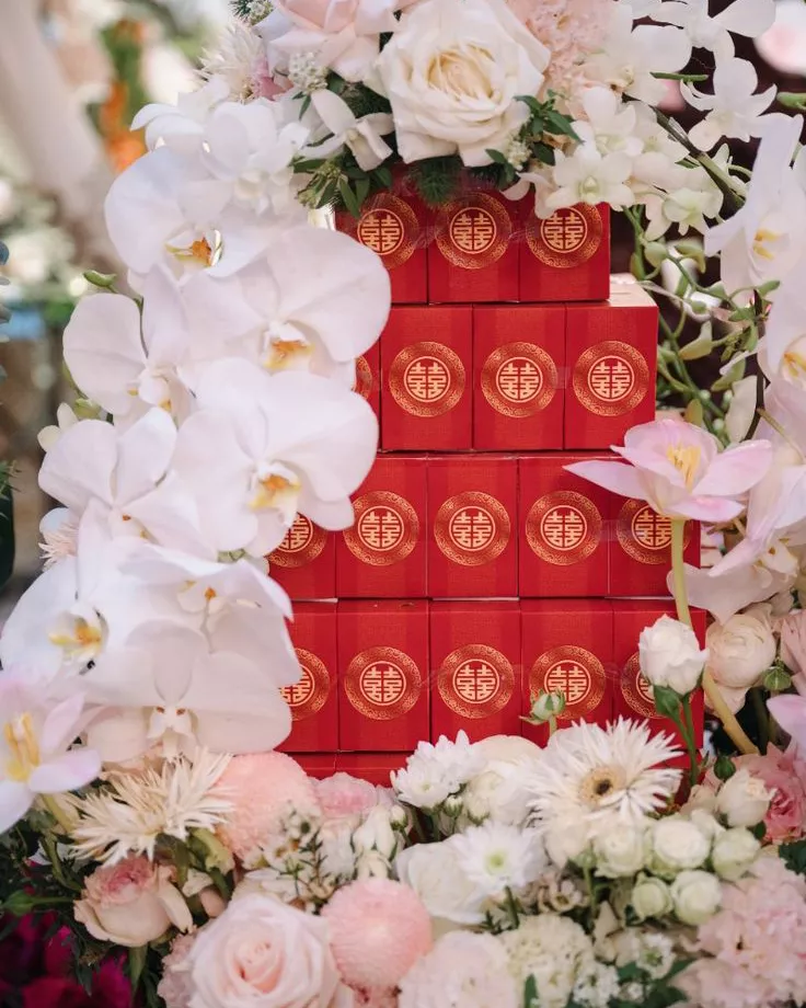 Sính lễ bánh cưới