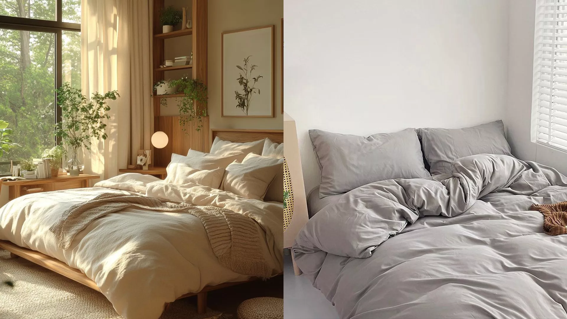 Bộ chăn gối sẽ giúp căn phòng ấm cúng hơn rất nhiều