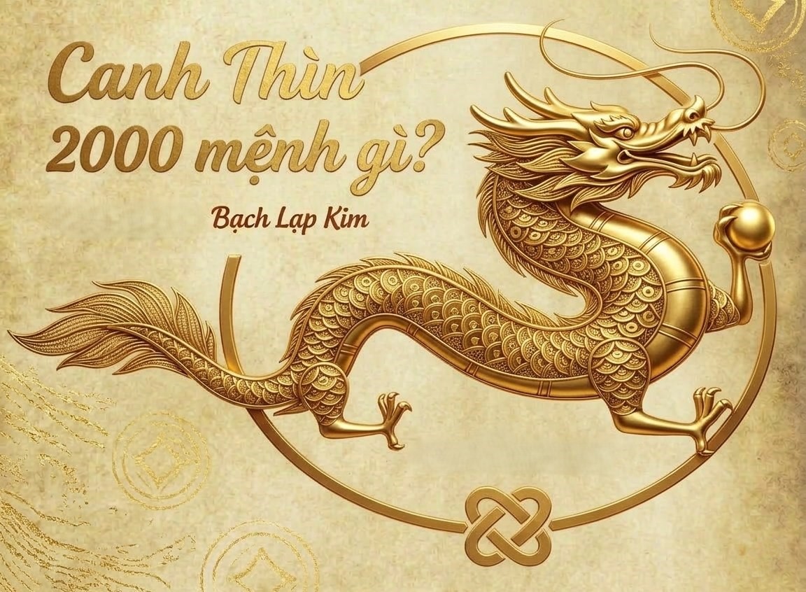 Phong thủy Canh Thìn: 2000 mệnh gì? Hợp hay khắc với mệnh nào? 3 Sinh năm 2000 mệnh gì? tuổi gì? hợp với tuổi nào?