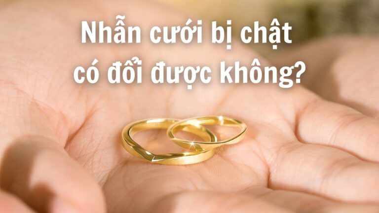 Nhẫn cưới bị chật có đổi được không? Cách xử lý nhẫn bị chật