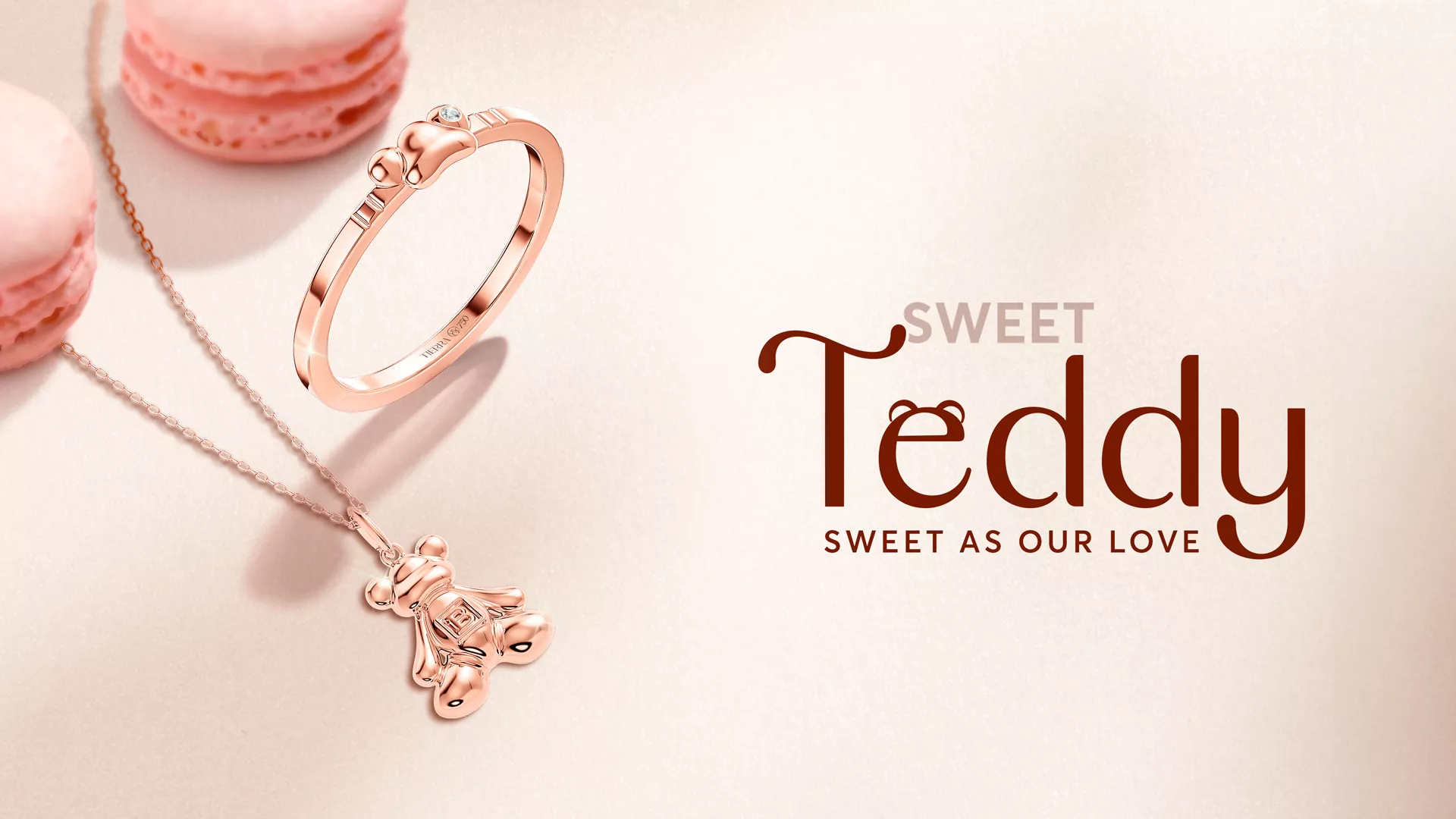 Bộ sưu tập Sweet Teddy - Sweet gift for your sparkling Valentine | Trang sức cưới cầu hôn Tierra