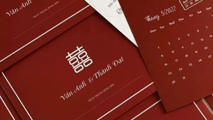 Top 10+ mẫu thiệp cưới đẹp không thể bỏ qua