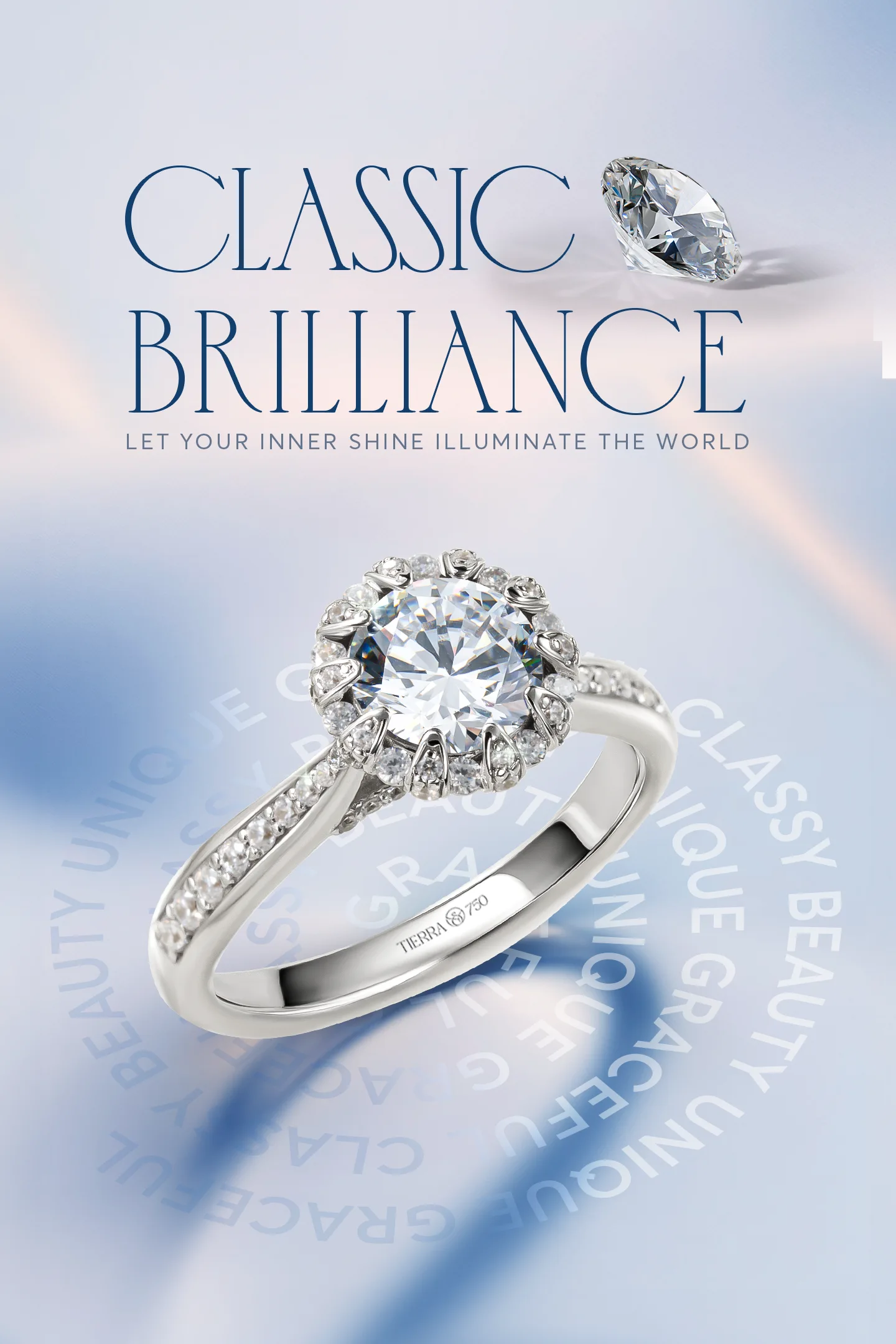 Bộ sưu tập nhẫn kim cương Classic Brilliance - Let your inner shine illuminate the world