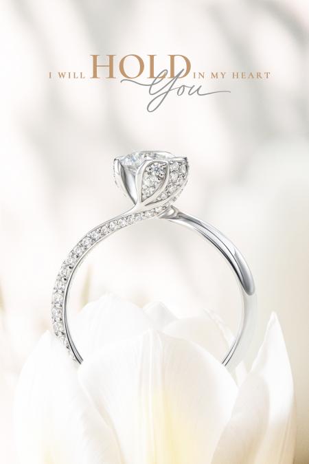 Bộ sưu tập nhẫn cầu hôn mới Tierra | I will hold you in my heart