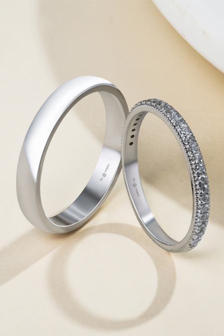 Top những mẫu nhẫn cặp kim cương đẳng cấp - Thể hiện tình yêu theo phong cách sang xịn và độc đáo