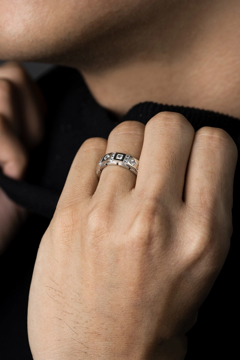 Nhẫn nam vàng 18k, 14k, 10k, vàng tây, vàng ý - Phong cách thời trang hiện đại, thanh lịch