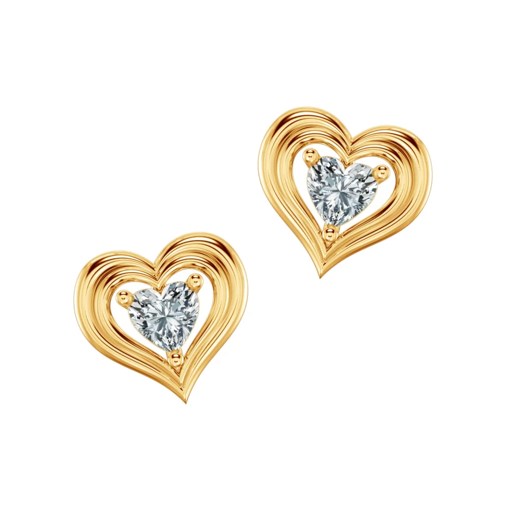 Bông tai Dazzling Heart BTA8150