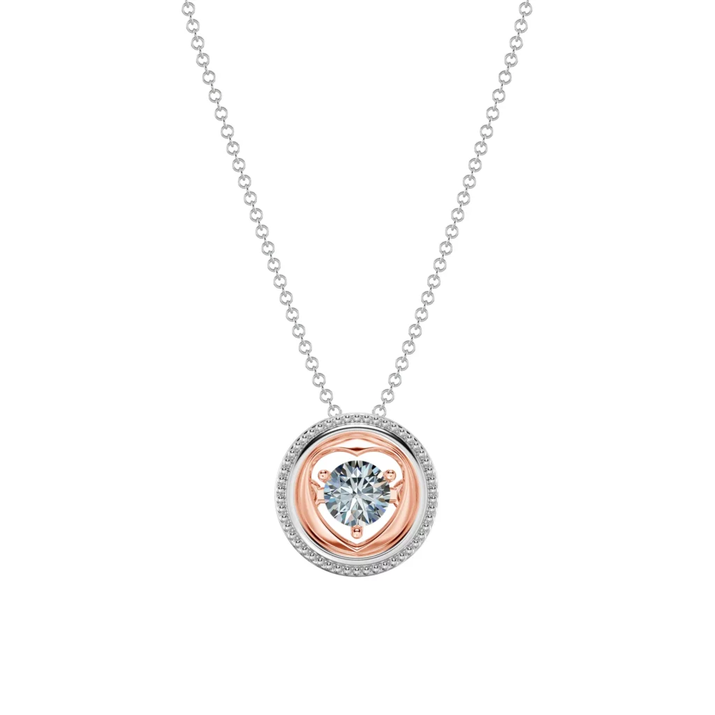 Mặt dây chuyền Rosie Heart BMD8147