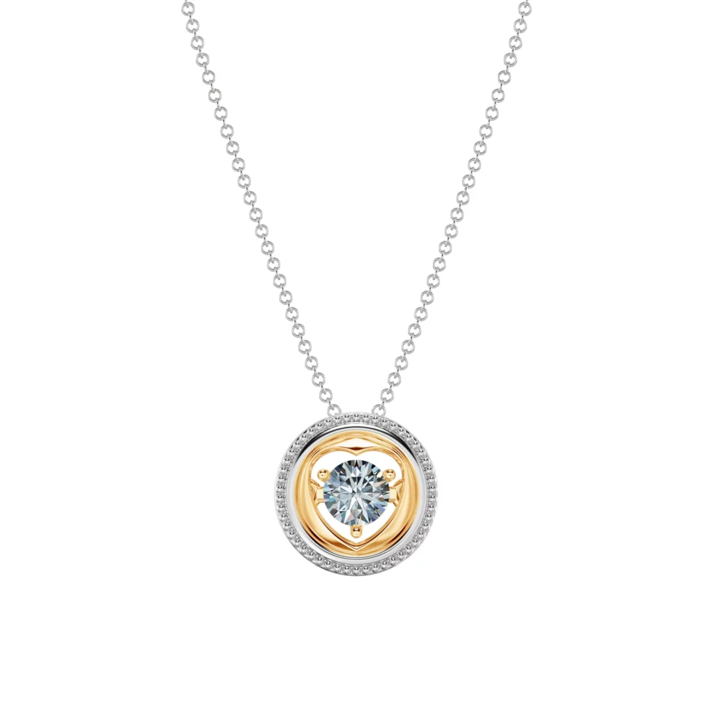 Mặt dây chuyền Rosie Heart BMD8147
