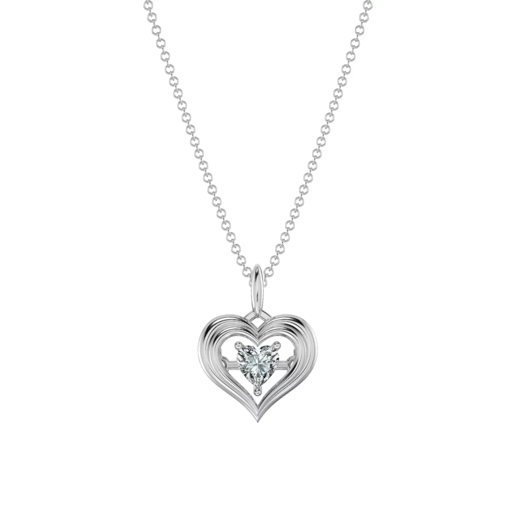 Mặt dây chuyền Dazzling Heart BMD8150