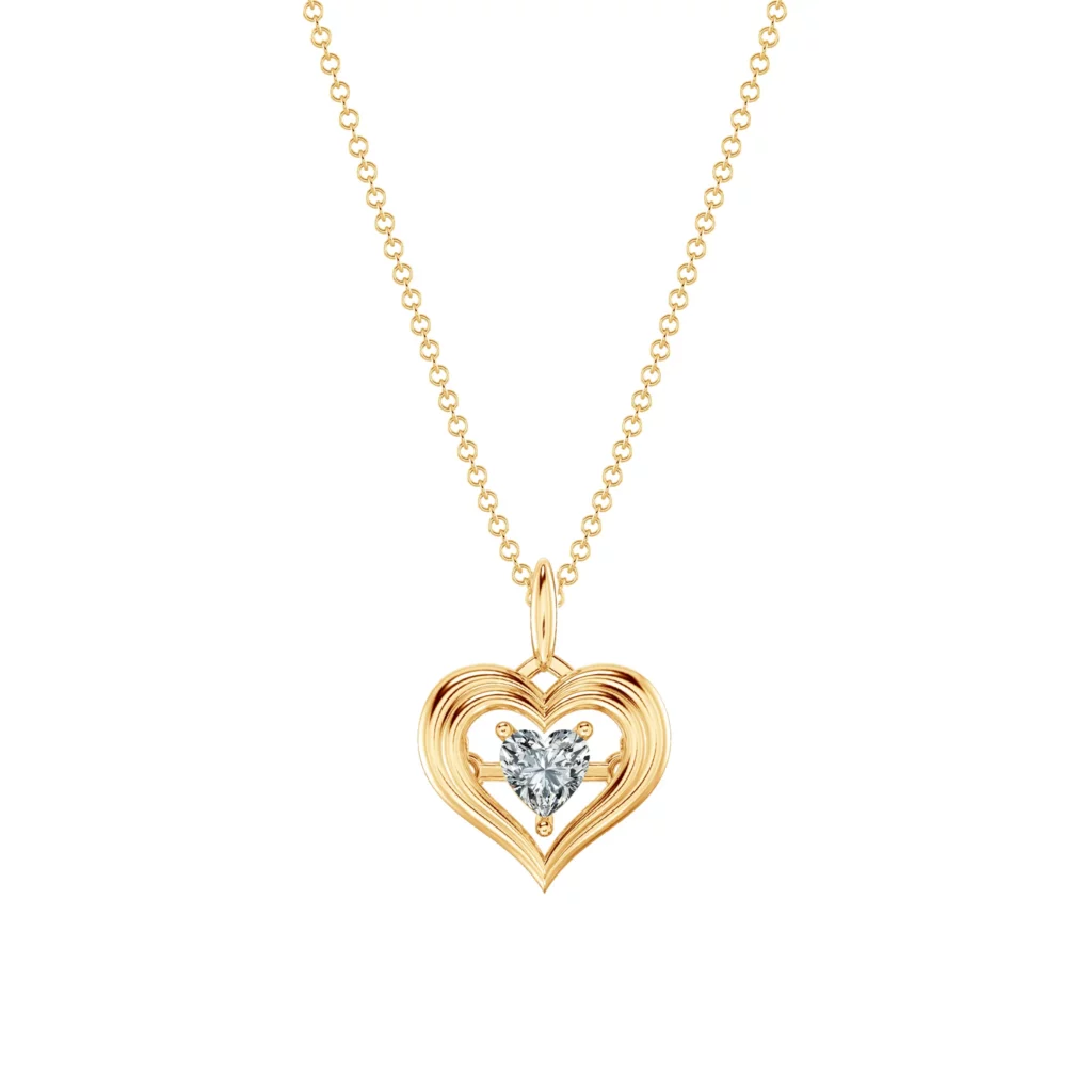 Mặt dây chuyền Dazzling Heart BMD8150