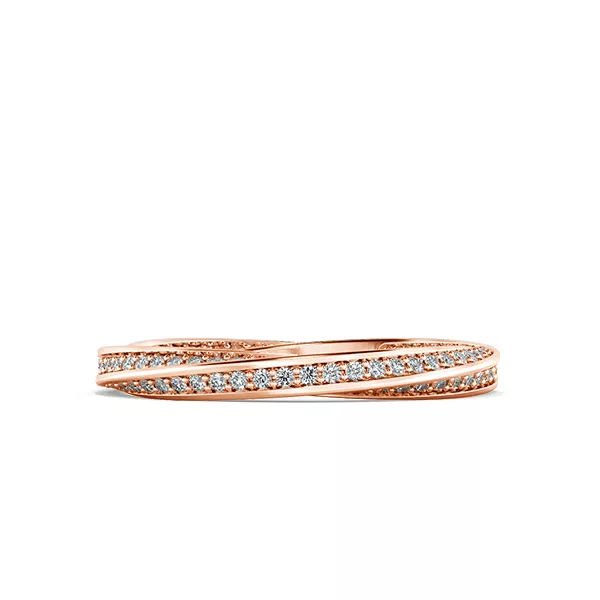 Nhẫn cưới Twisted Love NCC0029
