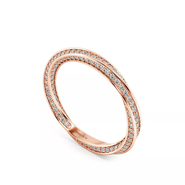 Nhẫn cưới Twisted Love NCC0029