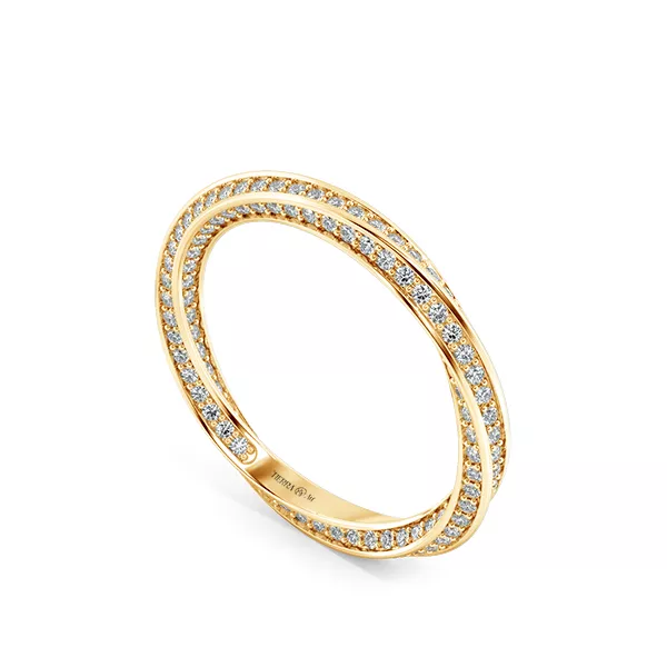 Nhẫn cưới Twisted Love NCC0029