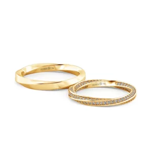 Nhẫn cưới Twisted Love NCC0029