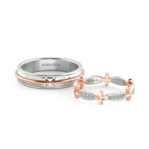 Nhẫn cưới nữ Petal of Joy 1 UCF0042