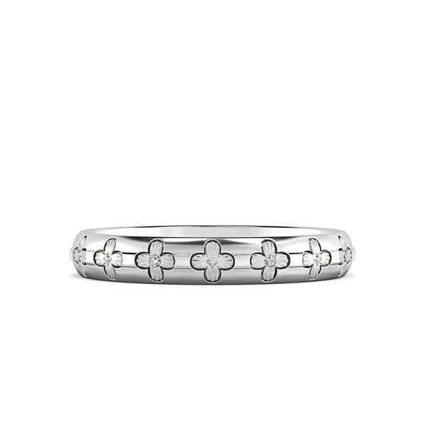 Nhẫn cưới nữ Petal of Happyness 3 UCF0046