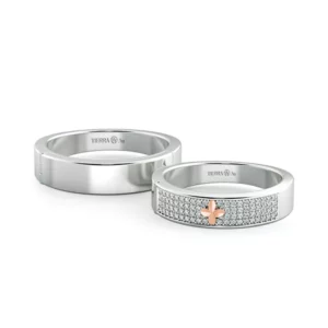 Nhẫn cưới nữ Petal of Joy 3 UCF2079
