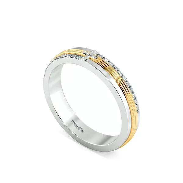 Nhẫn cưới nữ Petal of Happyness 2 UCF2081