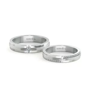 Nhẫn cưới nữ Petal of Happyness 2 UCF2081