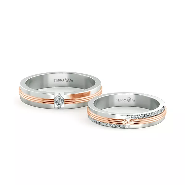 Nhẫn cưới nữ Petal of Happyness 2 UCF2081