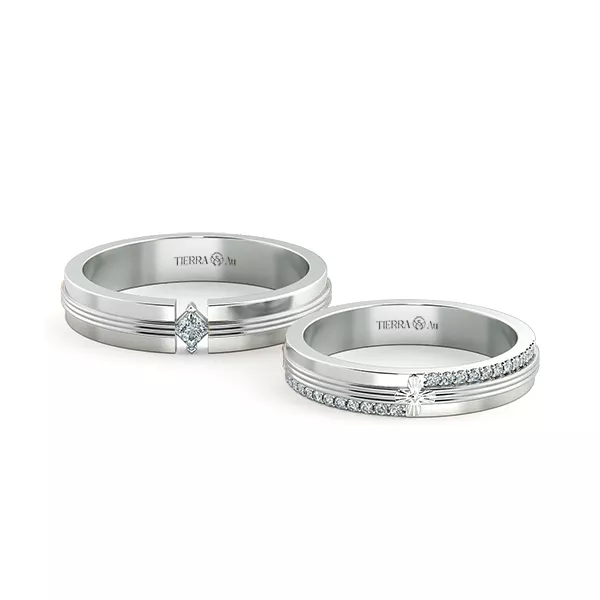 Nhẫn cưới nữ Petal of Happyness 2 UCF2081