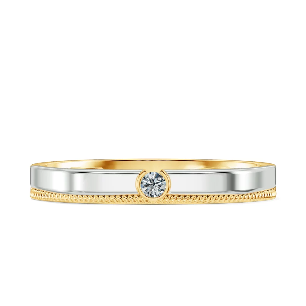 Nhẫn cưới Perfect Half NCC7002