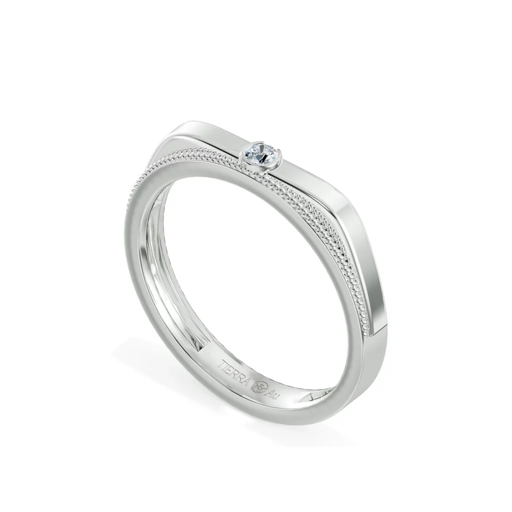 Nhẫn cưới Perfect Half NCC7002