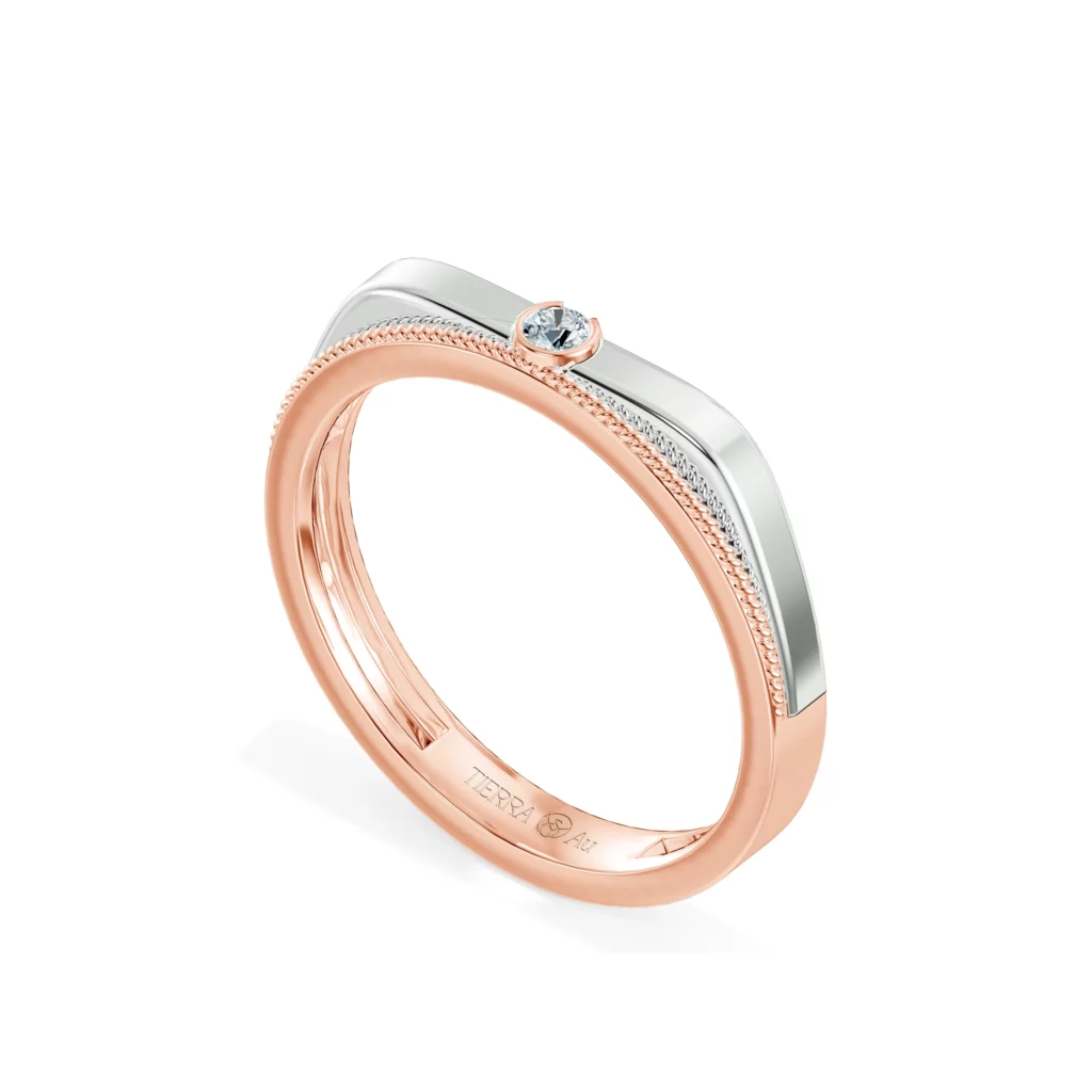 Nhẫn cưới Perfect Half NCC7002