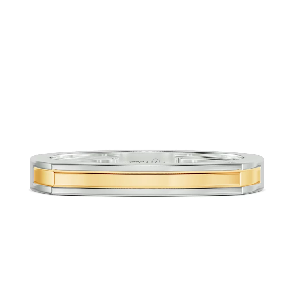 Nhẫn cưới nam Mr & Mrs. Right BCM7005