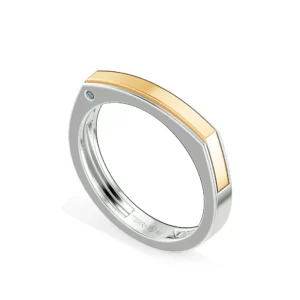 Nhẫn cưới nam Mr & Mrs. Right BCM7005