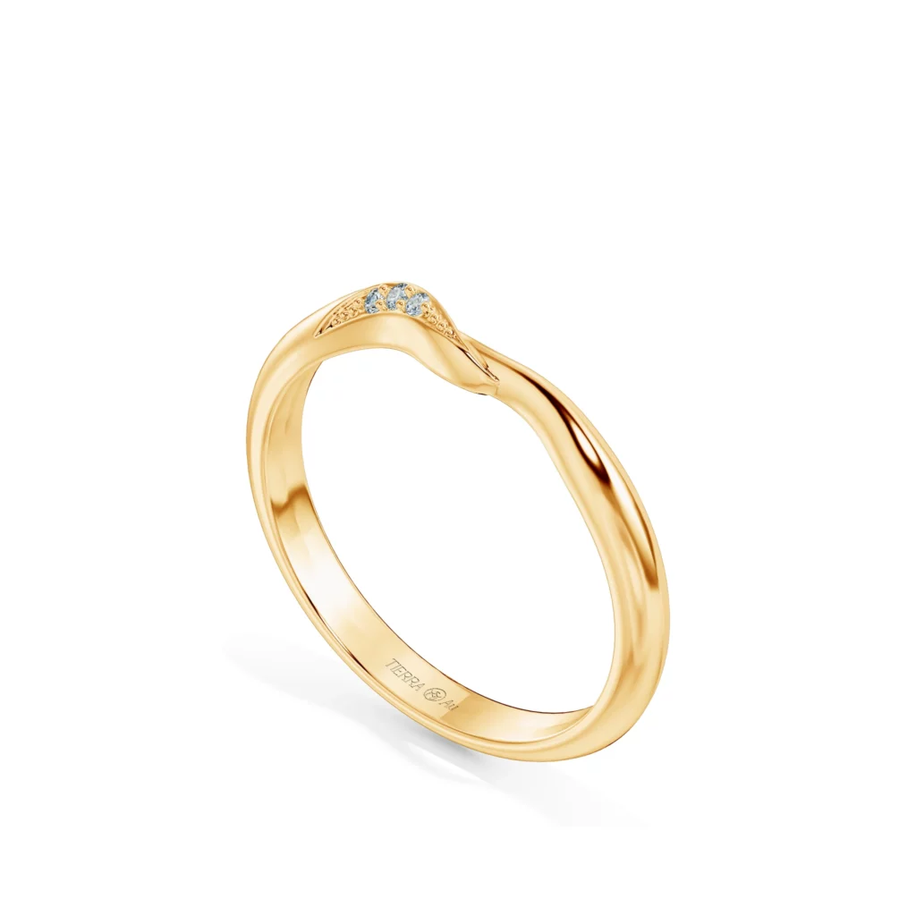 Nhẫn cưới nữ Tender Love BCF7010