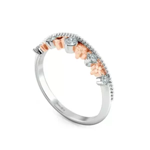 Nhẫn cưới nữ Petal of Happyness 1 UCF8010