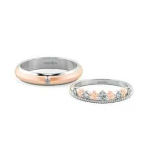 Nhẫn cưới nữ Petal of Happyness 1 UCF8010