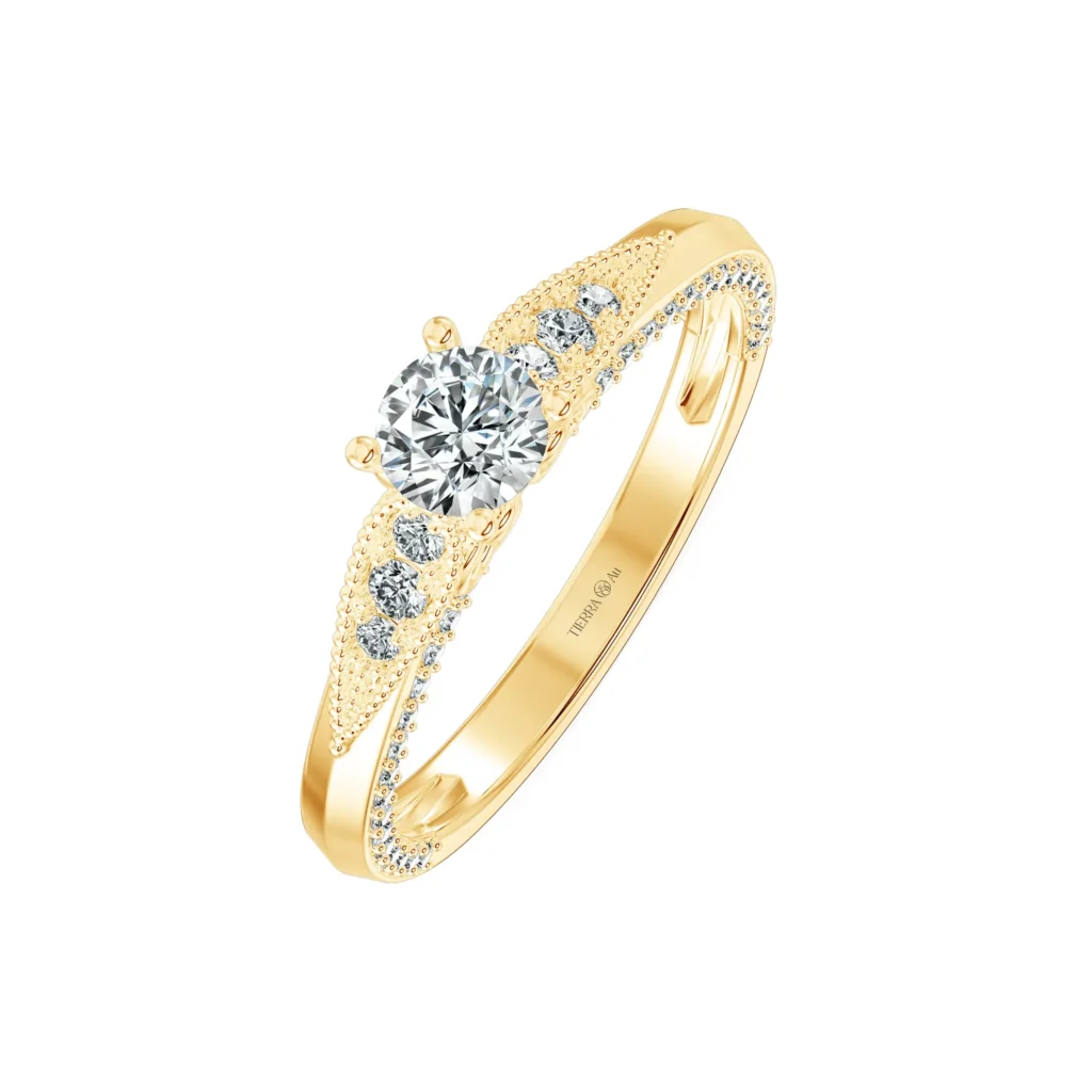 Nhẫn cầu hôn Love Of Swan NCH0037