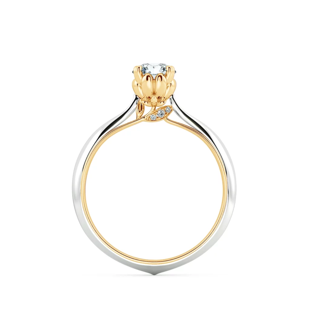 Nhẫn cầu hôn Primrose Flower NCH1005
