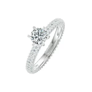 Nhẫn cầu hôn Flaming Lines NCH1206