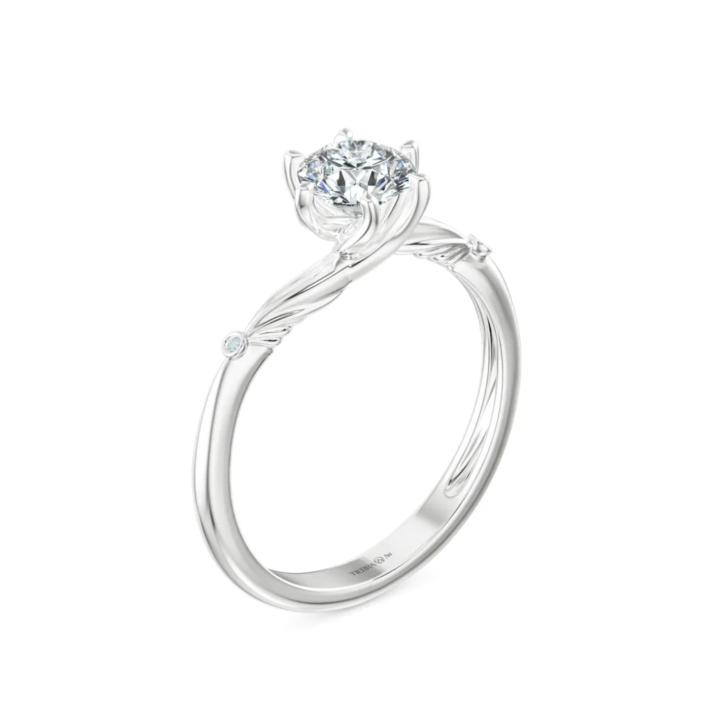 Nhẫn cầu hôn Angel Wings NCH1423