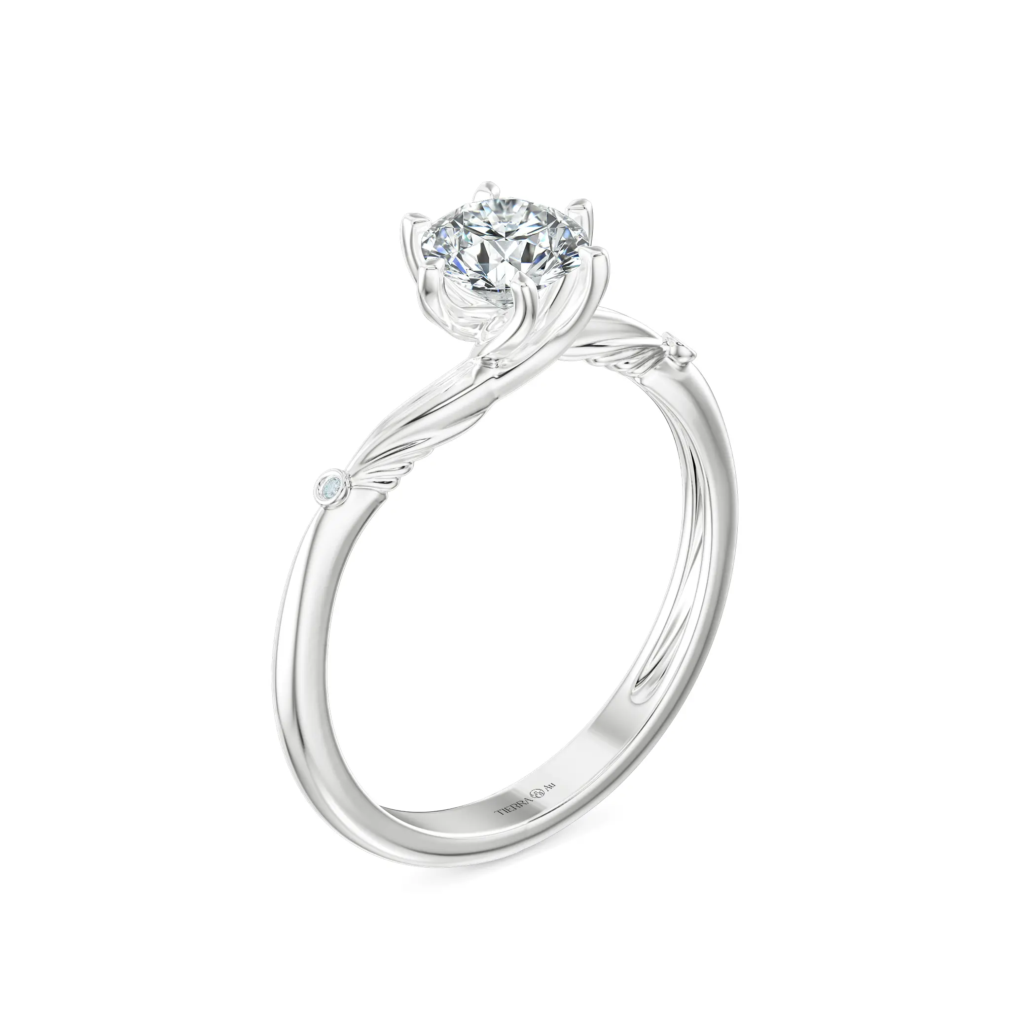 Nhẫn cầu hôn Angel Wings NCH1423