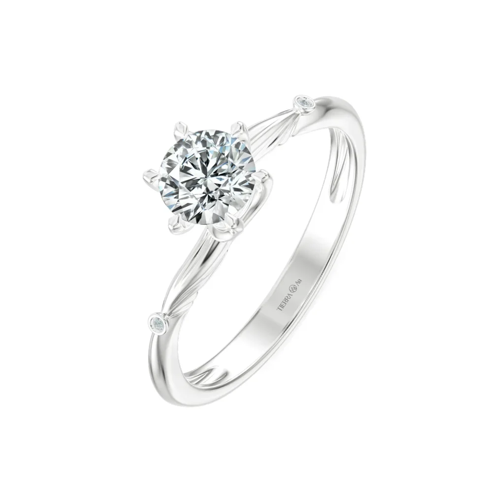 Nhẫn cầu hôn Angel Wings NCH1423
